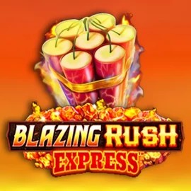 Blazing Rush Express logo by AreaVegas Spinstein Casino