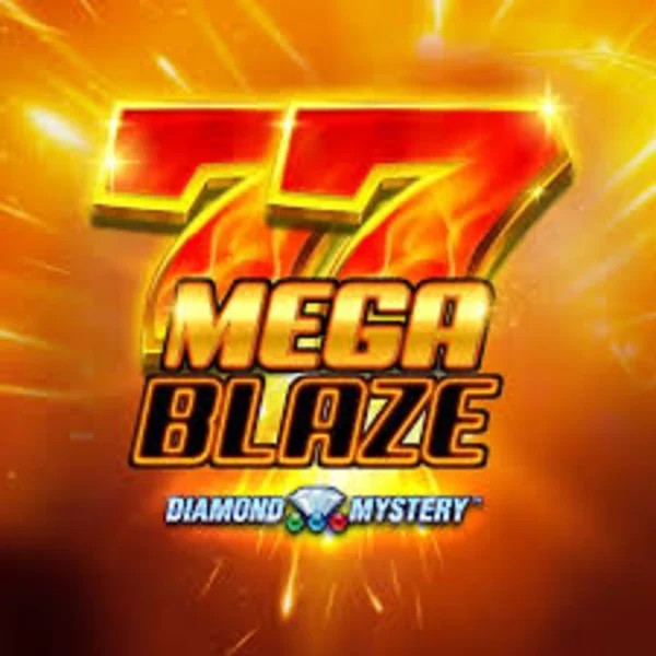 Diamond Mystery Mega Blaze slot visual from Greentube available on spinsteinscasino.com