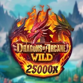Dragons of Arcane Wild game by Foxium – logo hosted on Spinstein Casino