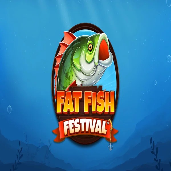 Enjoy Fat Fish Festival by Wishbone Games – logo hosted on spinsteinscasino.com