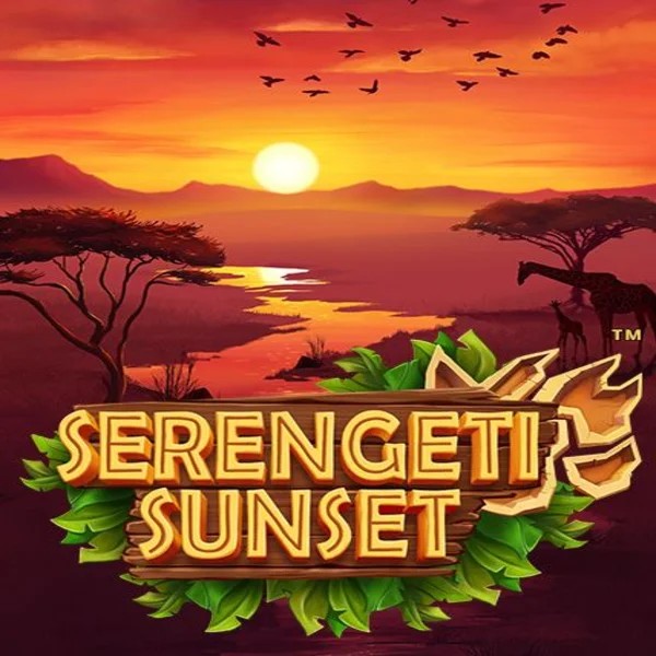 Serengeti Sunset by Skywind Group, showcased at spinsteinscasino.com – game logo