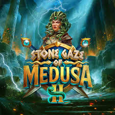 Stone Gaze of Medusa 2 online game logo by Stakelogic on spinsteinscasino.com