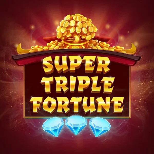 Super Triple Fortune logo by Greentube at Spinstein Casino